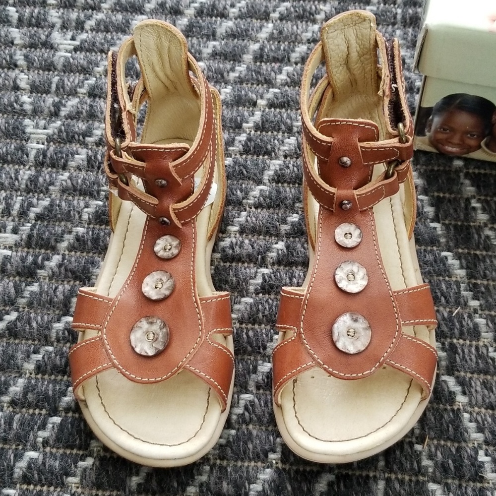 Toddler primigi gladiator sandals 27 leather 10 11